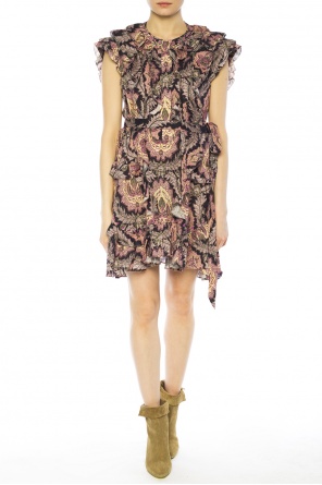 Patterned ruffle dress, zdjęcie 2 Patterned ruffle dress od Isabel Marant